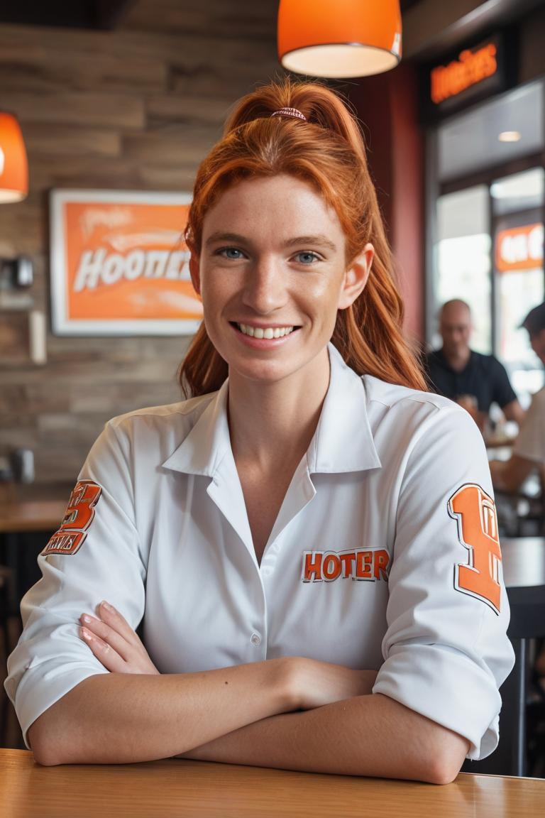 Photify AI prompt preview for Hooters Glam pack - 240 - 2025-04-20T16:47:25.291Z