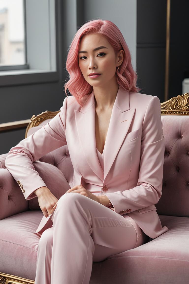 Photify AI prompt preview for Pink Suit pack - 240 - 2025-05-01T00:06:37.980Z