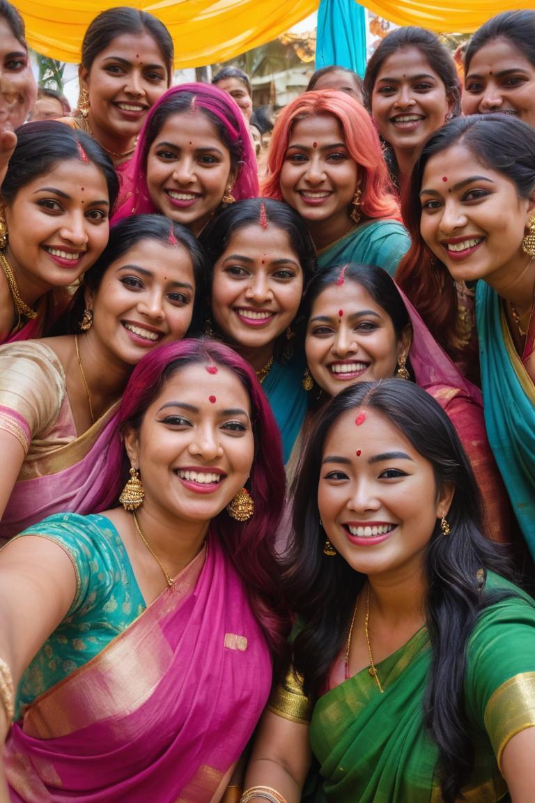 Photify AI prompt preview for Indian Woman Selfie pack - 240 - 2025-05-09T06:12:18.655Z