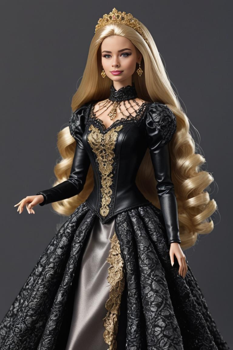 Photify AI prompt preview for Barbie Doll Baroque pack - 240 - 2025-04-19T02:02:55.934Z