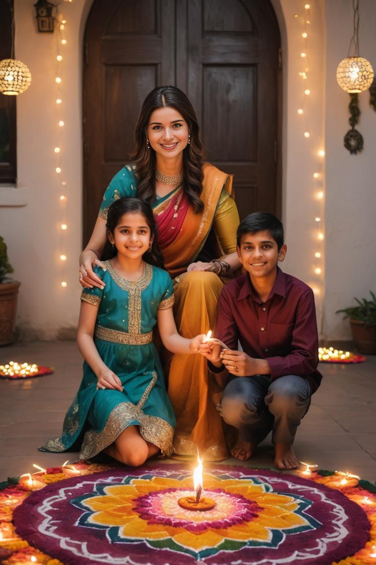 Photify AI prompt preview for Family Moments Indian pack - 240 - 2025-04-27T16:06:02.097Z