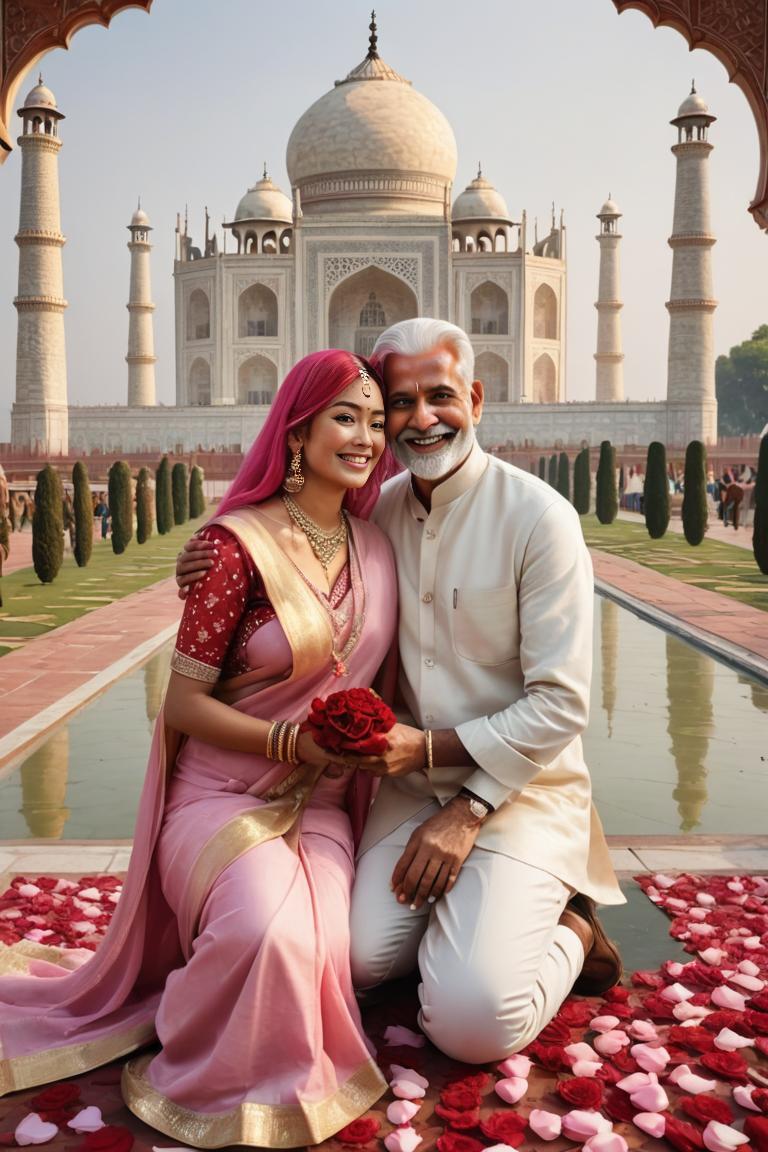 Photify AI prompt preview for Mature Indian Couple Valentine pack - 240 - 2025-04-26T17:08:15.287Z
