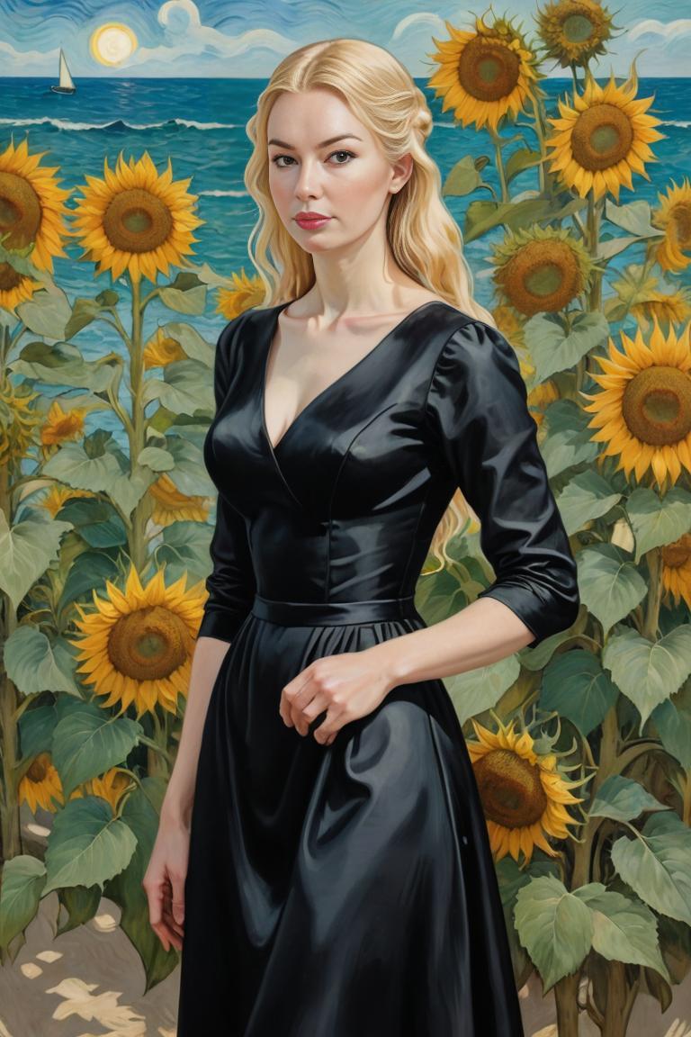 Photify AI prompt preview for The Sunflowers 🌼 pack - 240 - 2025-05-09T08:14:51.095Z