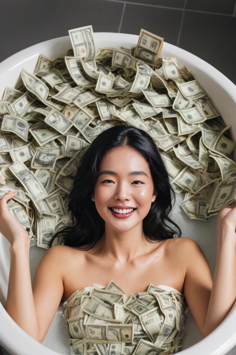 Photify AI prompt preview for Luxury Woman 🥂 pack - 240 - 2025-05-09T08:32:56.090Z
