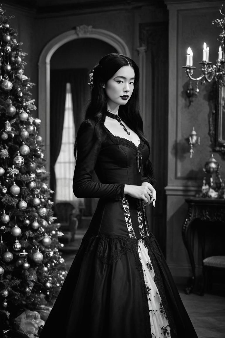 Photify AI prompt preview for Merry Macabre Christmas pack - 240 - 2025-04-28T09:34:01.328Z