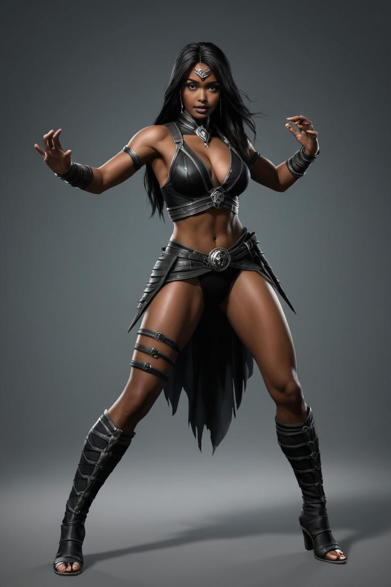 Photify AI prompt preview for Mortal Kombat (female) pack - 240 - 2025-04-30T16:27:06.572Z