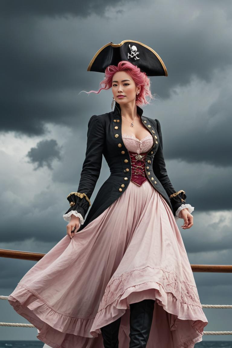 Photify AI prompt preview for Pirate Queen Ithug pack - 240 - 2025-04-30T01:27:35.848Z