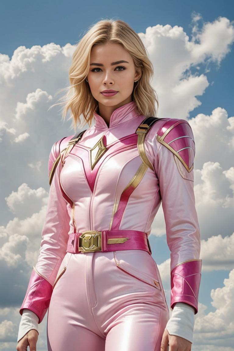 Photify AI prompt preview for Pink Ranger Vibes pack - 240 - 2025-09-28T03:40:09.145Z