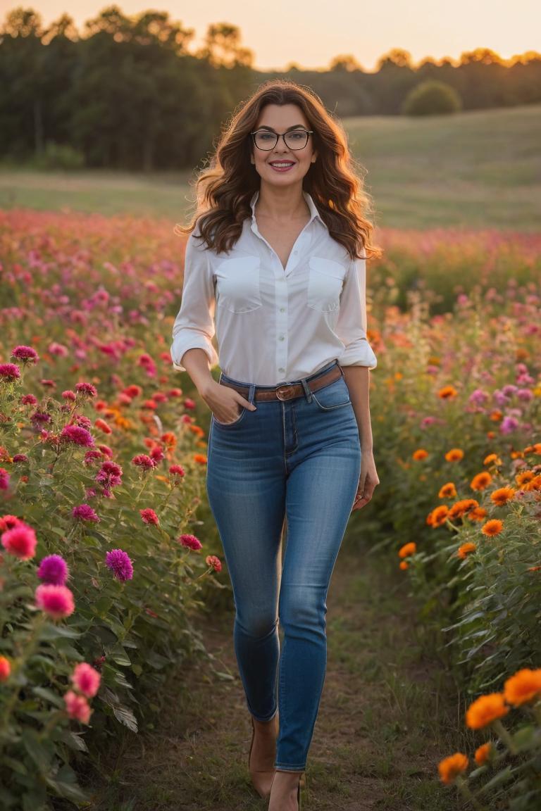 Photify AI prompt preview for Sunset, Flowers And Glasses pack - 240 - 2025-04-28T17:47:50.528Z