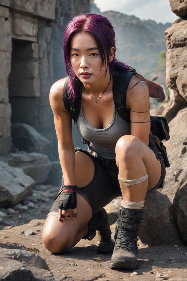 Photify AI prompt preview for Lara Croft 1 pack - 240 - 2025-04-20T16:41:49.640Z