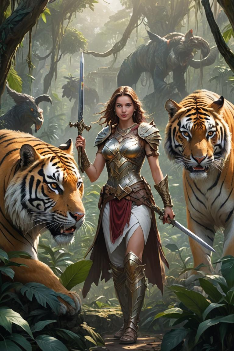 Photify AI prompt preview for Jungle Queen pack - 240 - 2025-06-12T22:20:54.278Z