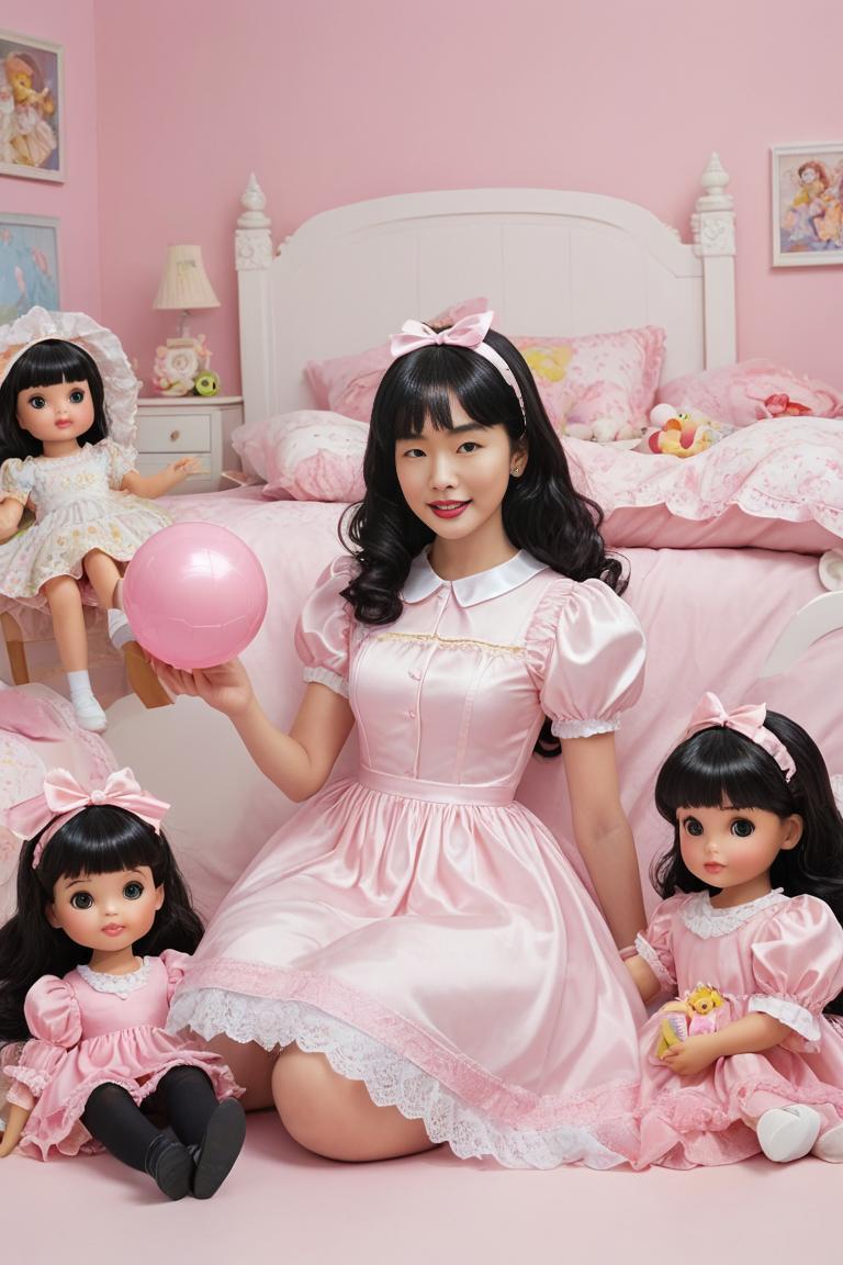 Photify AI prompt preview for Plastic Dolls pack - 240 - 2025-04-20T15:13:08.541Z