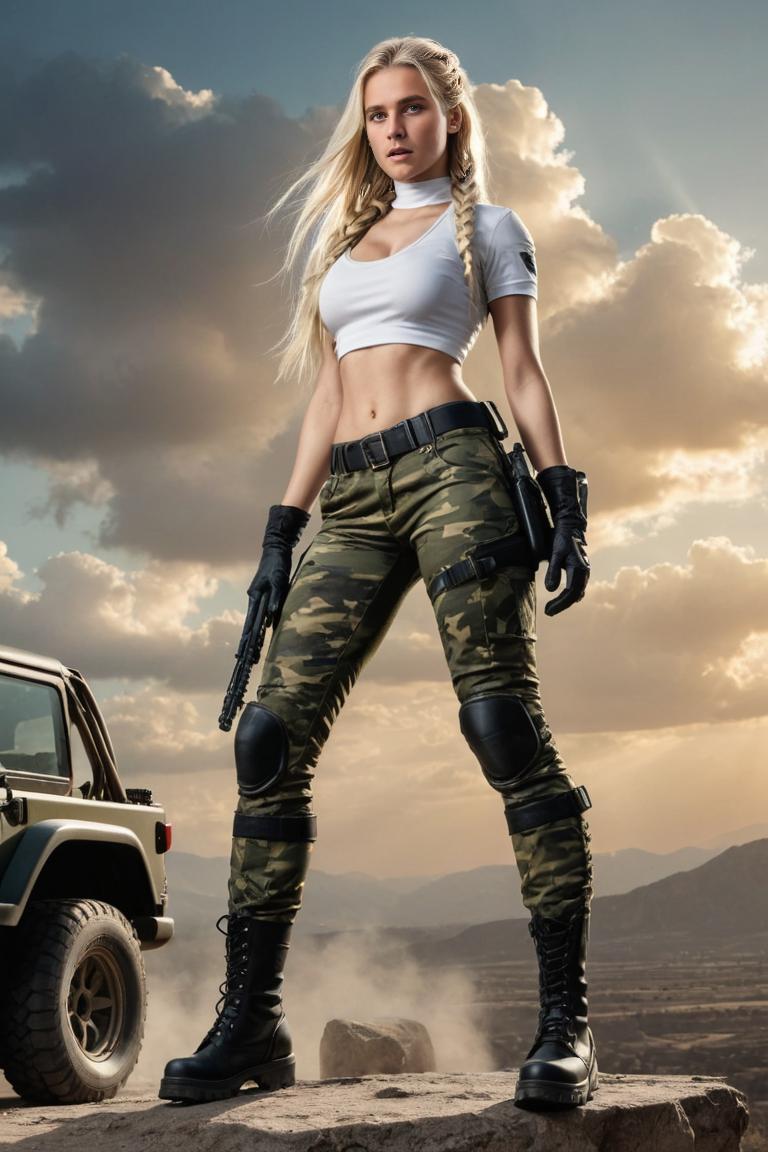Photify AI prompt preview for Soldier Girl pack - 240 - 2025-05-31T00:39:37.165Z