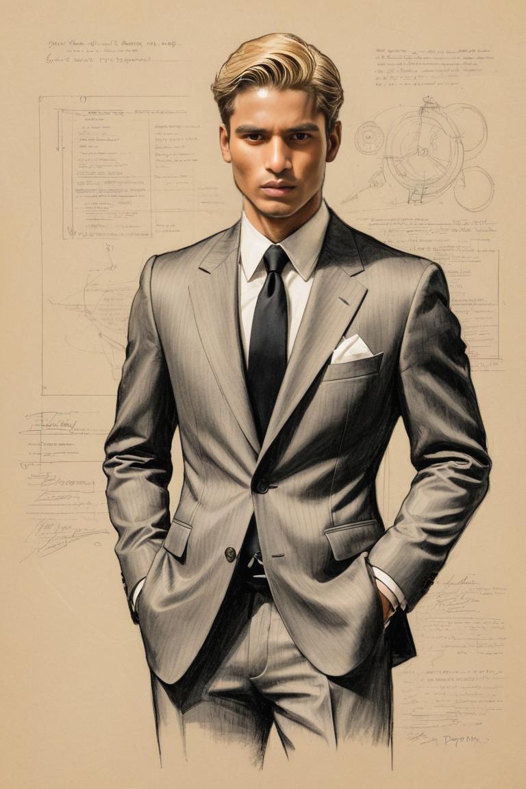 Photify AI prompt preview for Art Deco Male pack - 240 - 2025-05-31T00:32:36.956Z