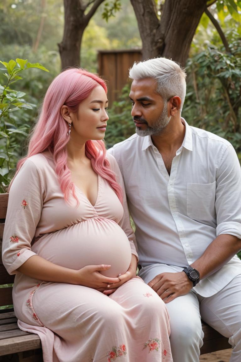 Photify AI prompt preview for Indian Man And Pregnant Wife pack - 240 - 2025-05-31T00:33:38.070Z