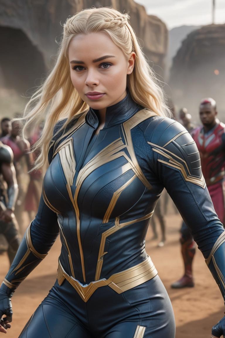Photify AI prompt preview for Wakanda Girls pack - 240 - 2025-05-31T00:36:08.578Z