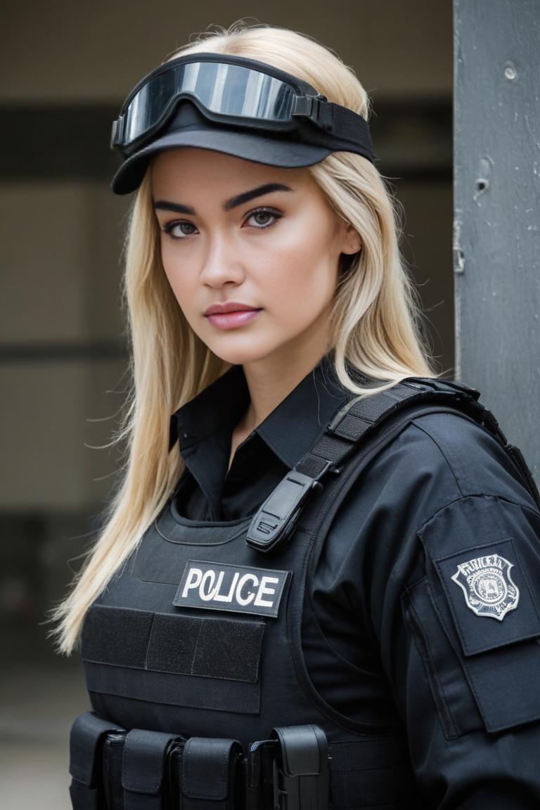 Photify AI prompt preview for Swat Girl pack - 240 - 2025-04-18T19:19:27.672Z
