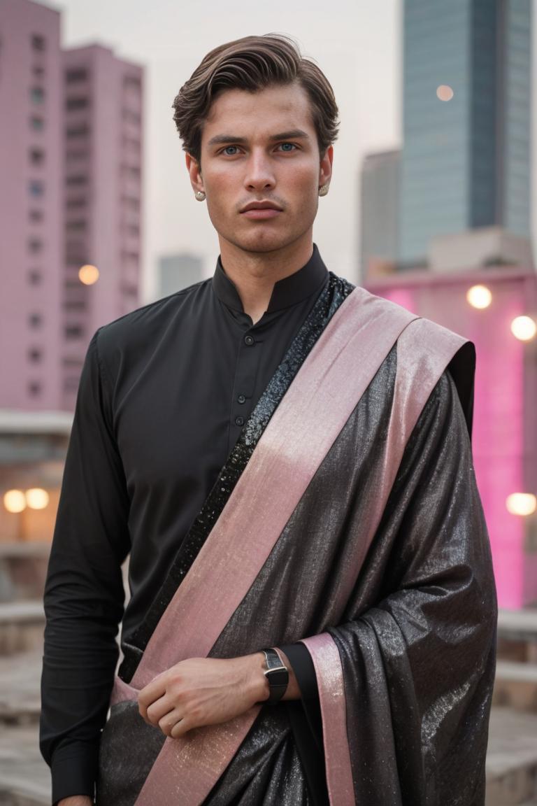 Photify AI prompt preview for Saree Glam pack - 240 - 2025-04-28T02:35:43.916Z
