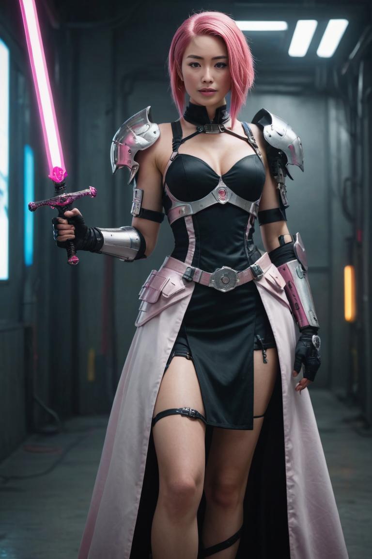 Photify AI prompt preview for Cyberpunk Queen pack - 240 - 2025-05-30T23:51:51.955Z