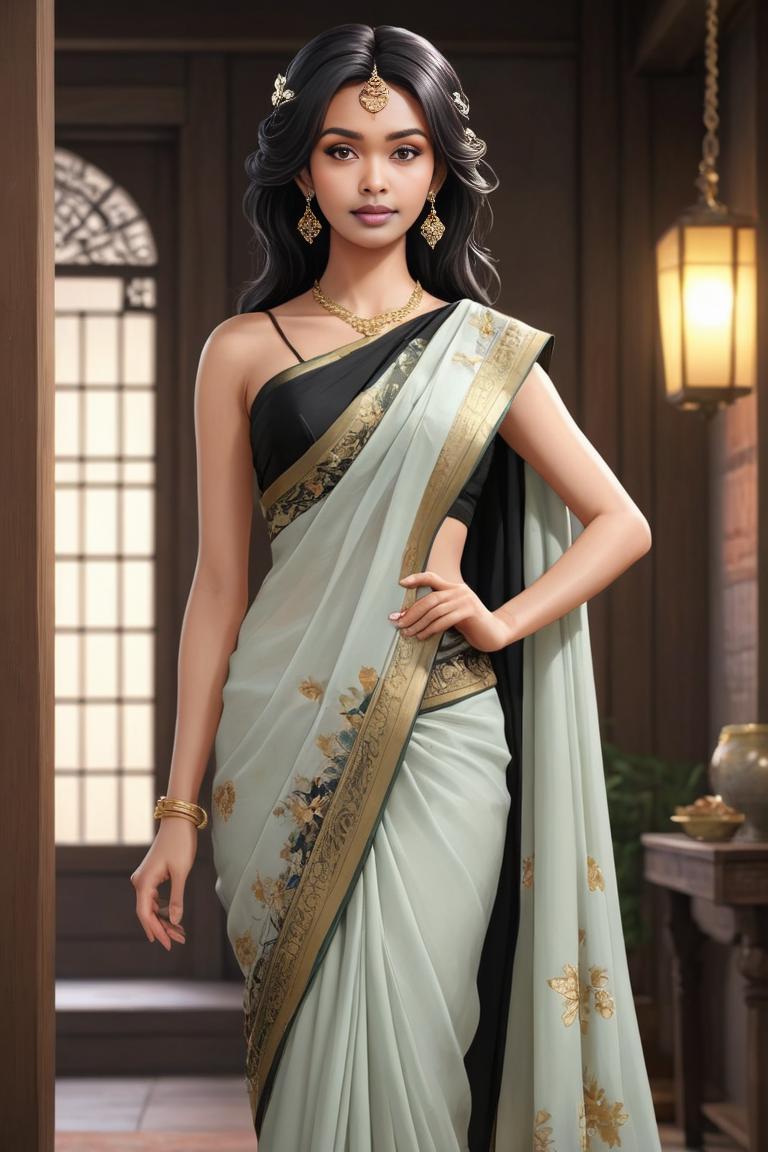 Photify AI prompt preview for My Saree Collection pack - 240 - 2025-04-28T02:54:02.065Z