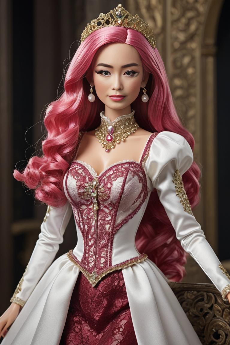 Photify AI prompt preview for Barbie Doll Baroque pack - 240 - 2025-04-19T02:02:55.934Z