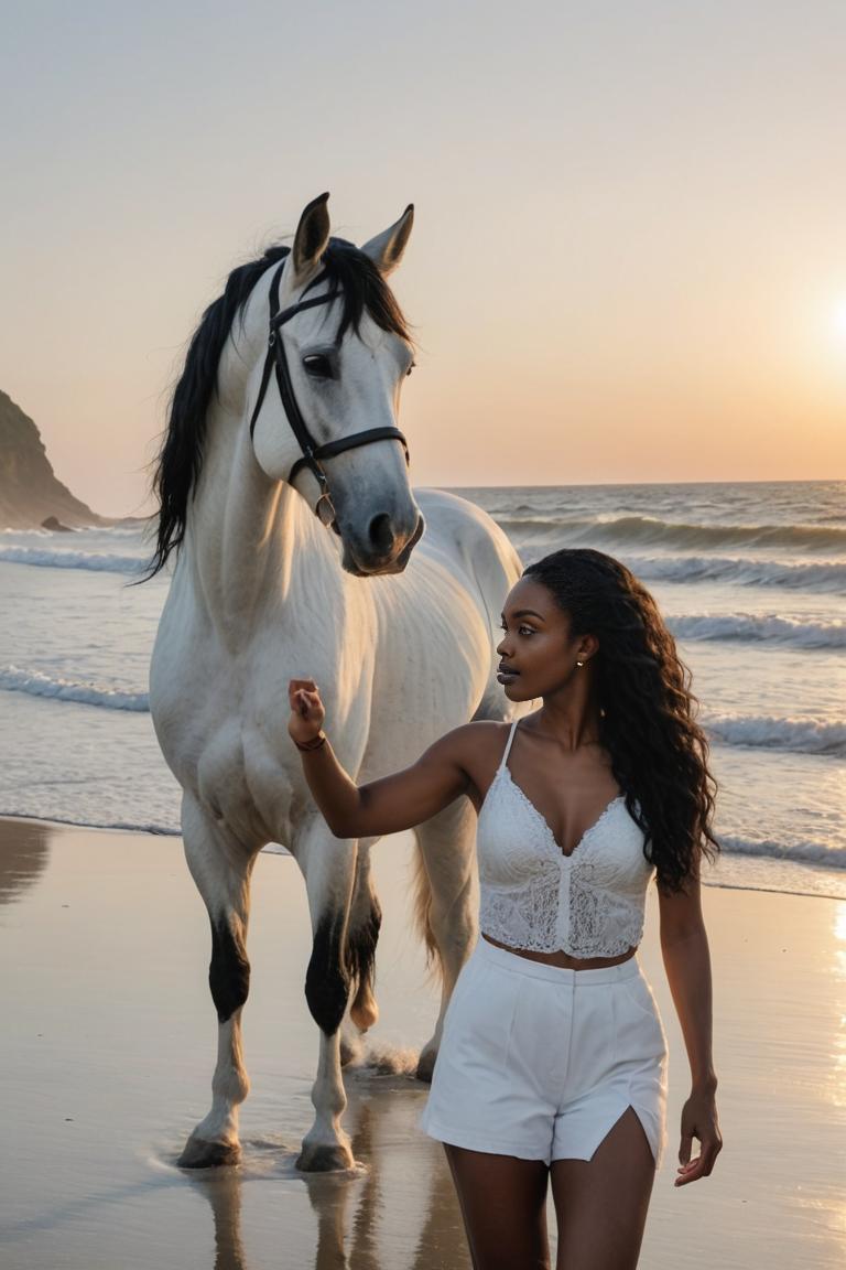 Photify AI prompt preview for Sunset Horseback pack - 240 - 2025-07-07T22:41:59.691Z