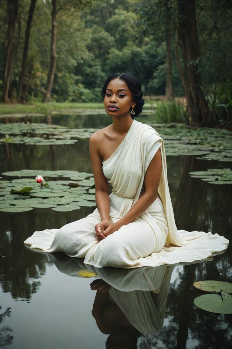 Photify AI prompt preview for White Saree Elegance pack - 240 - 2025-05-24T12:51:48.106Z