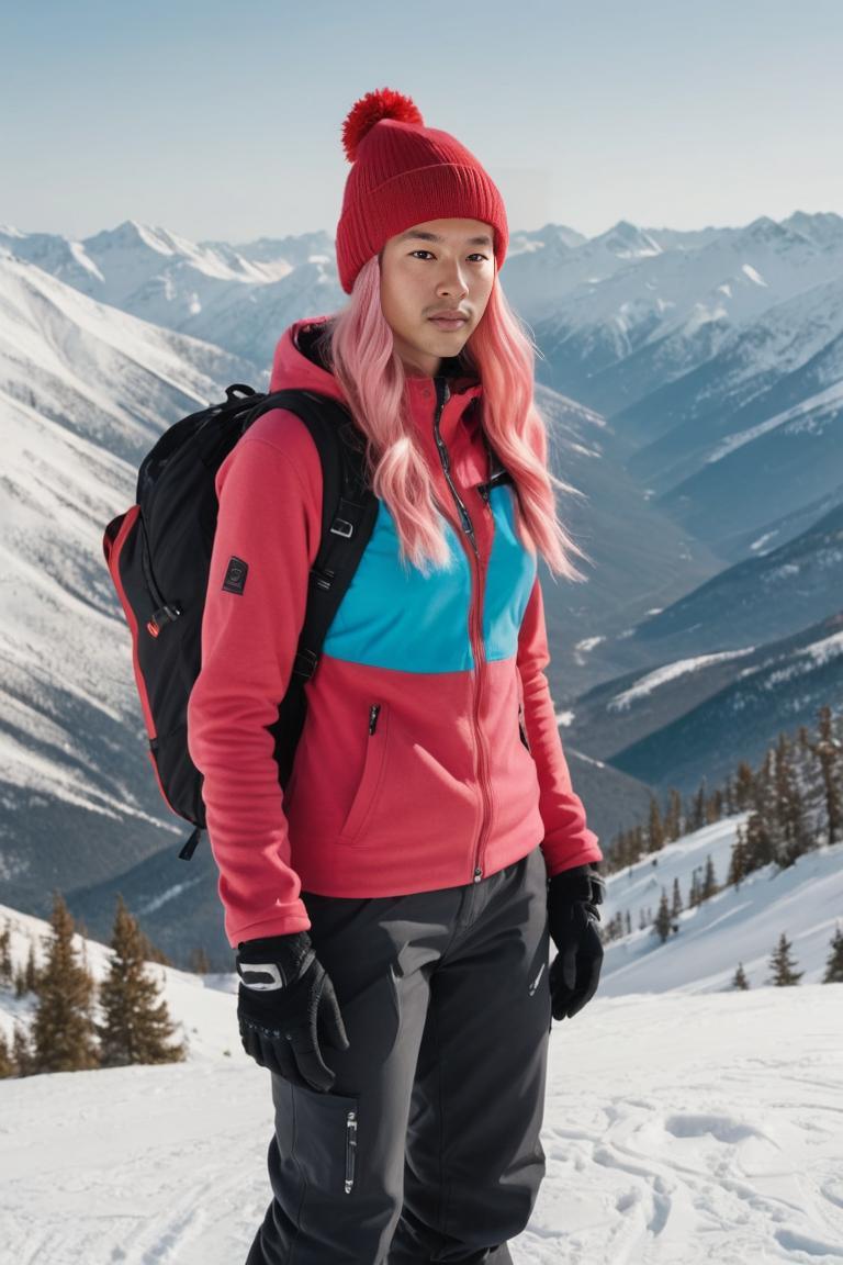 Photify AI prompt preview for Snowboarding Princesses pack - 240 - 2025-08-05T07:01:46.679Z