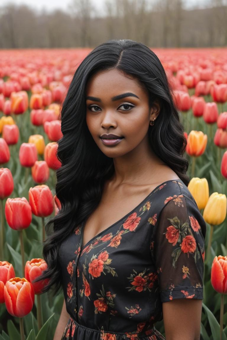 Photify AI prompt preview for Flowers Girl pack - 240 - 2025-04-24T17:33:29.098Z