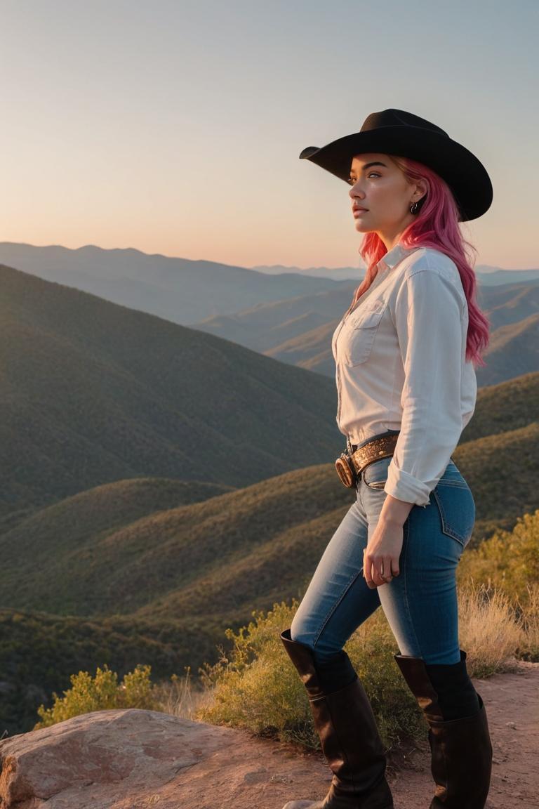 Photify AI prompt preview for Cowgirl Dreams pack - 240 - 2025-05-09T05:46:58.933Z