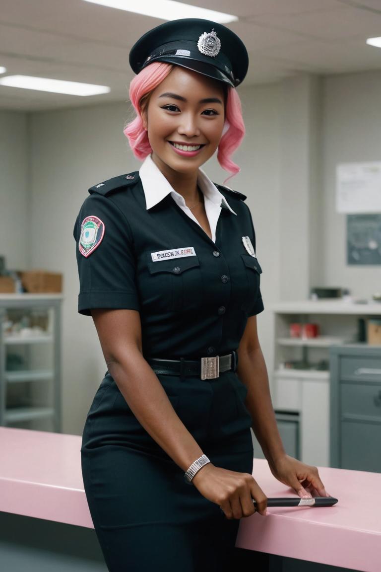 Photify AI prompt preview for Police Woman pack - 240 - 2025-05-31T00:39:38.352Z