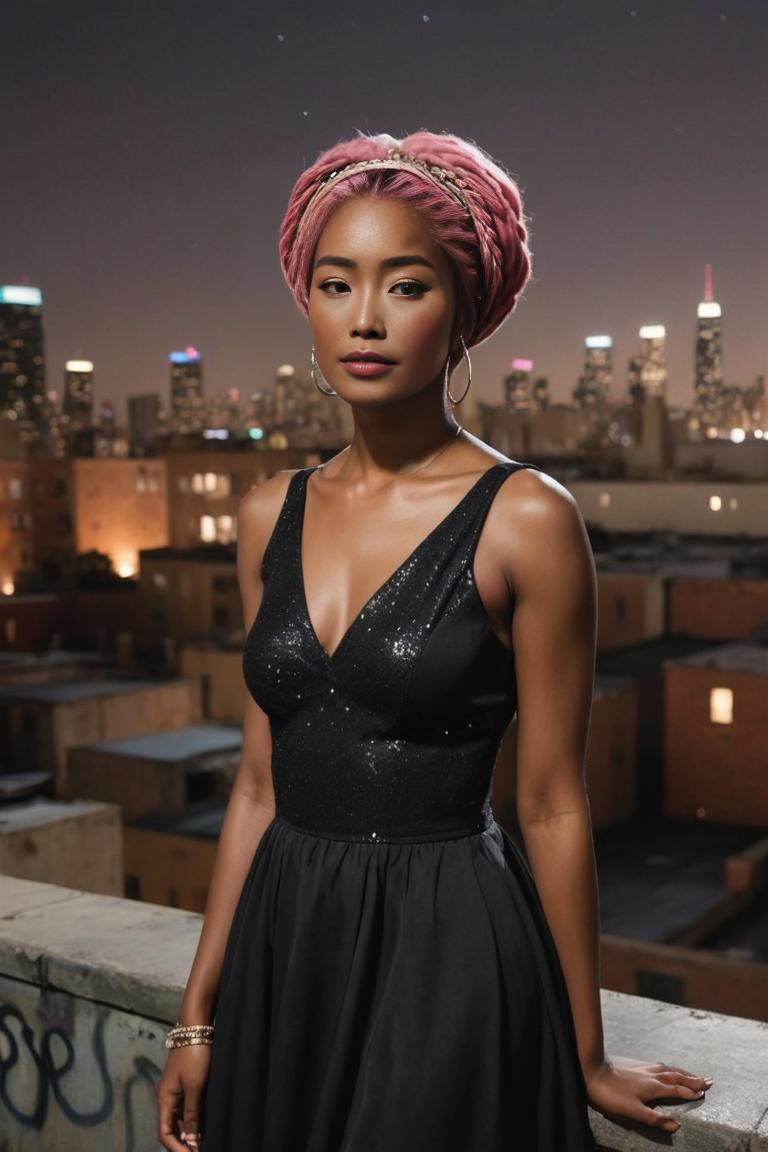 Photify AI prompt preview for Rapping Goddess pack - 240 - 2025-04-19T10:34:49.669Z