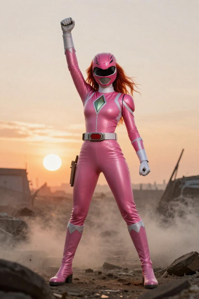 Photify AI prompt preview for Pink Ranger Vibes pack - 240 - 2026-03-01T13:42:51.051Z