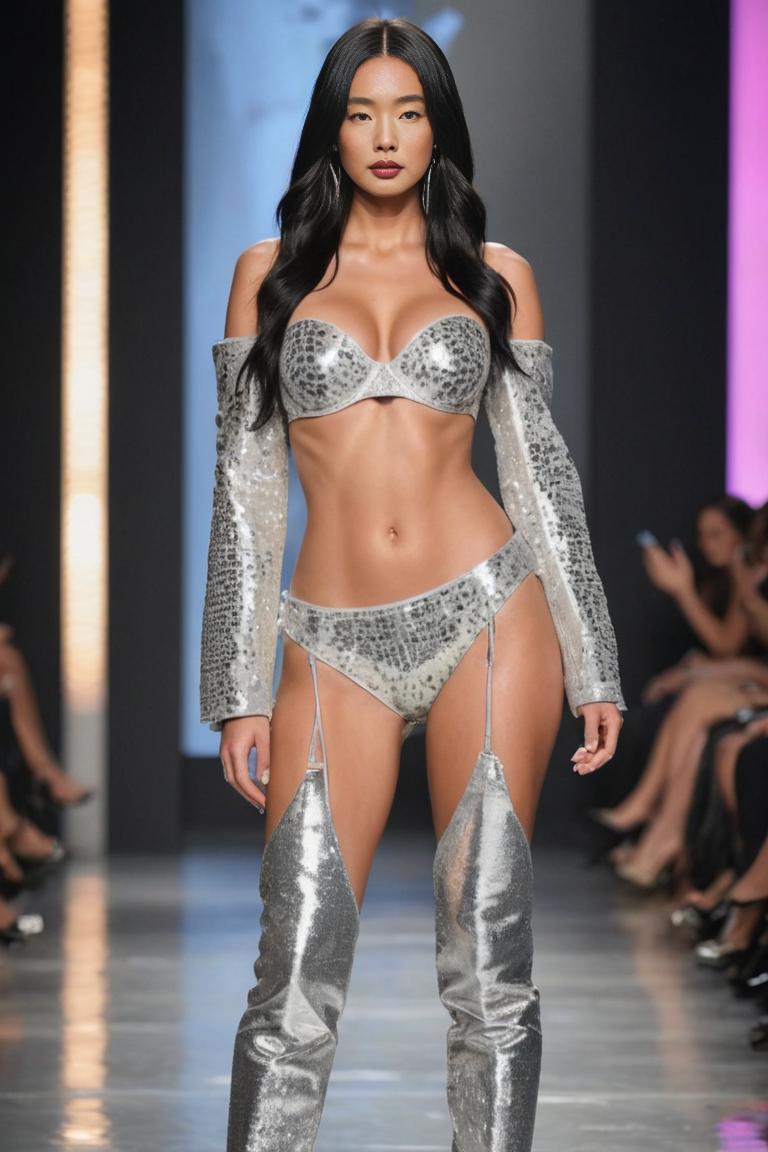 Photify AI prompt preview for Futuristic Runway pack - 240 - 2025-04-18T19:19:56.825Z