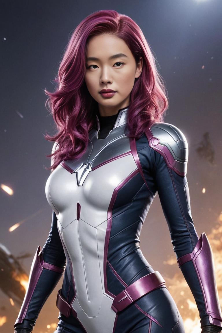 Photify AI prompt preview for Female Superheroes pack - 240 - 2025-04-21T11:42:40.194Z