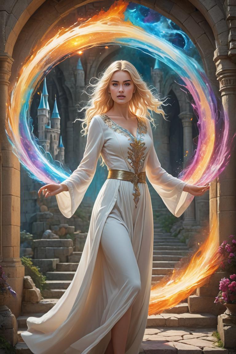 Photify AI prompt preview for Magical Zatanna pack - 240 - 2025-07-01T10:17:26.692Z