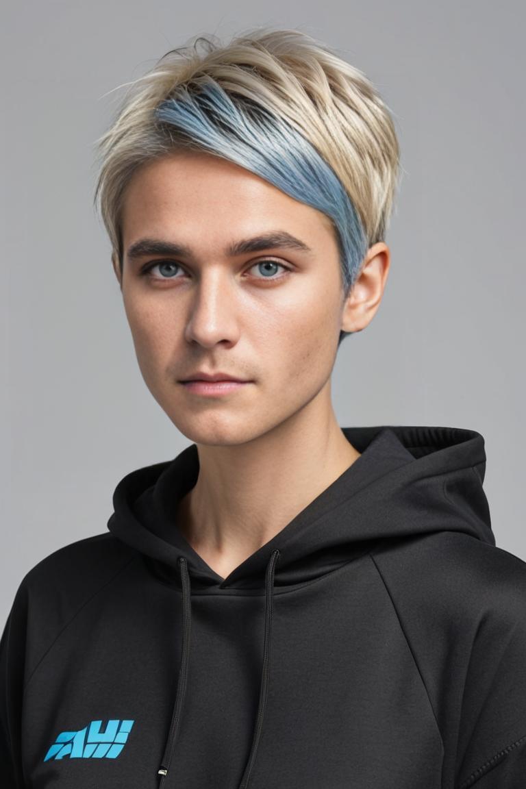 Photify AI prompt preview for Blue Haired Rebel pack - 240 - 2025-06-26T16:09:11.318Z