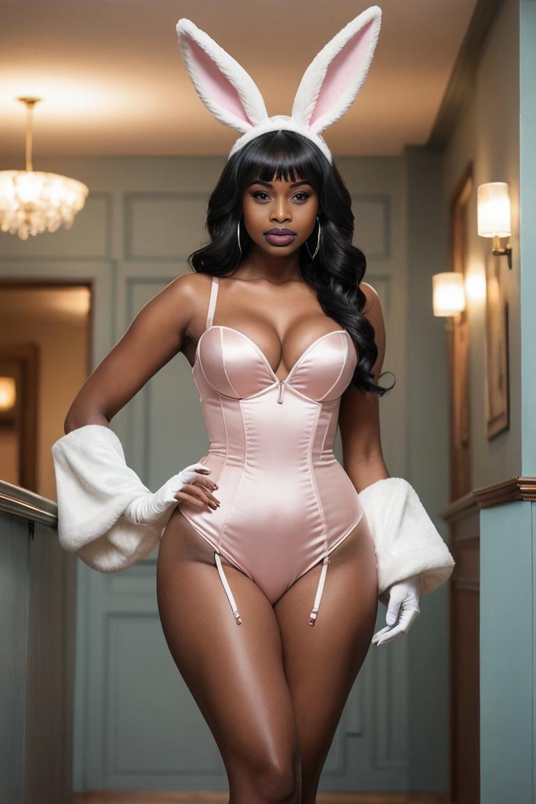 Photify AI prompt preview for Playboy Bunny pack - 240 - 2025-04-21T14:24:54.805Z