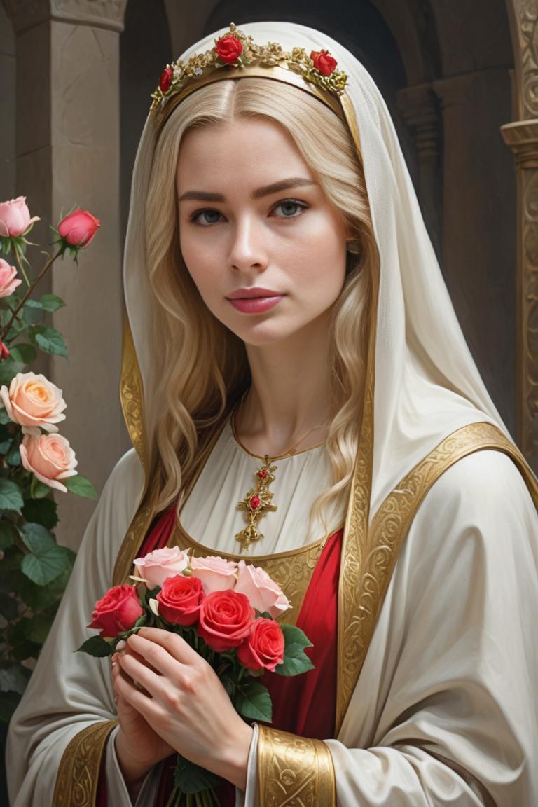 Photify AI prompt preview for Female Saints pack - 240 - 2025-05-21T05:15:20.955Z