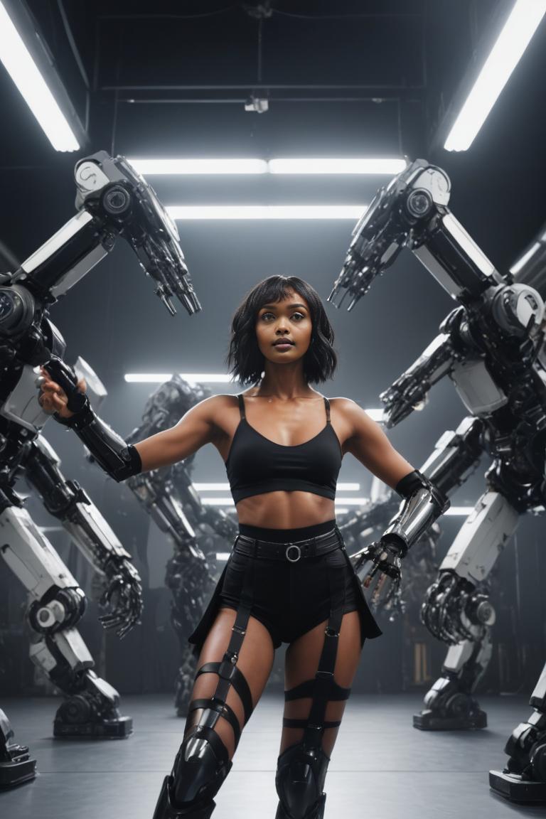 Photify AI prompt preview for Futuristic Music Video pack - 240 - 2025-05-21T05:10:09.874Z