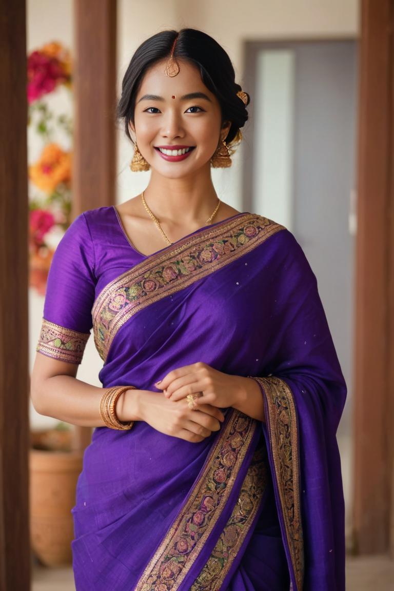 Photify AI prompt preview for Saree Trendz pack - 240 - 2025-04-28T09:04:07.645Z