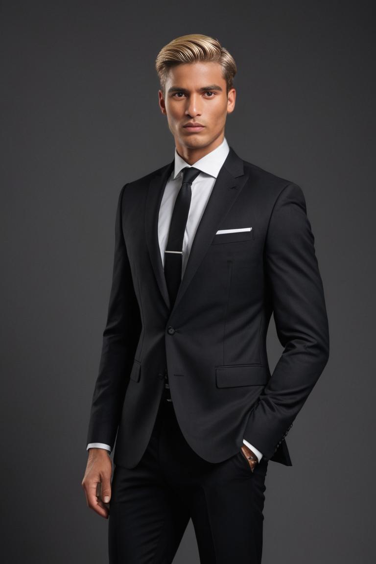 Photify AI prompt preview for Black Suit pack - 240 - 2025-05-31T00:16:11.664Z