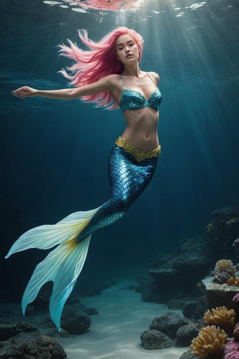Photify AI prompt preview for Wild Mermaids pack - 240 - 2025-05-09T08:05:04.682Z