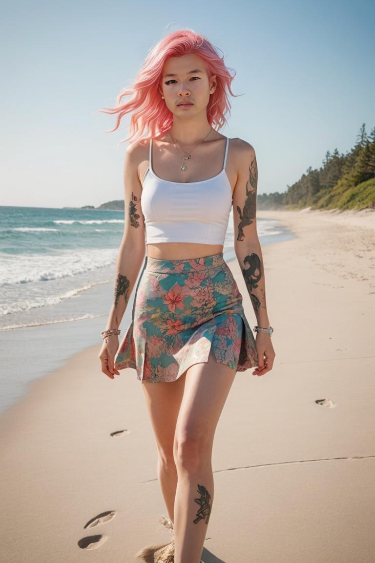 Photify AI prompt preview for Tropical Tattoos pack - 240 - 2025-09-03T09:34:37.447Z