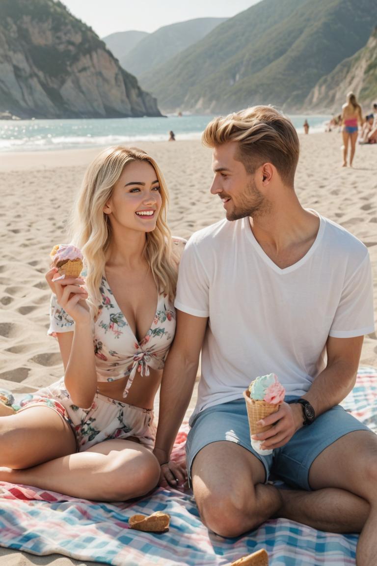 Photify AI prompt preview for Beach Romance pack - 240 - 2025-04-24T17:09:55.984Z