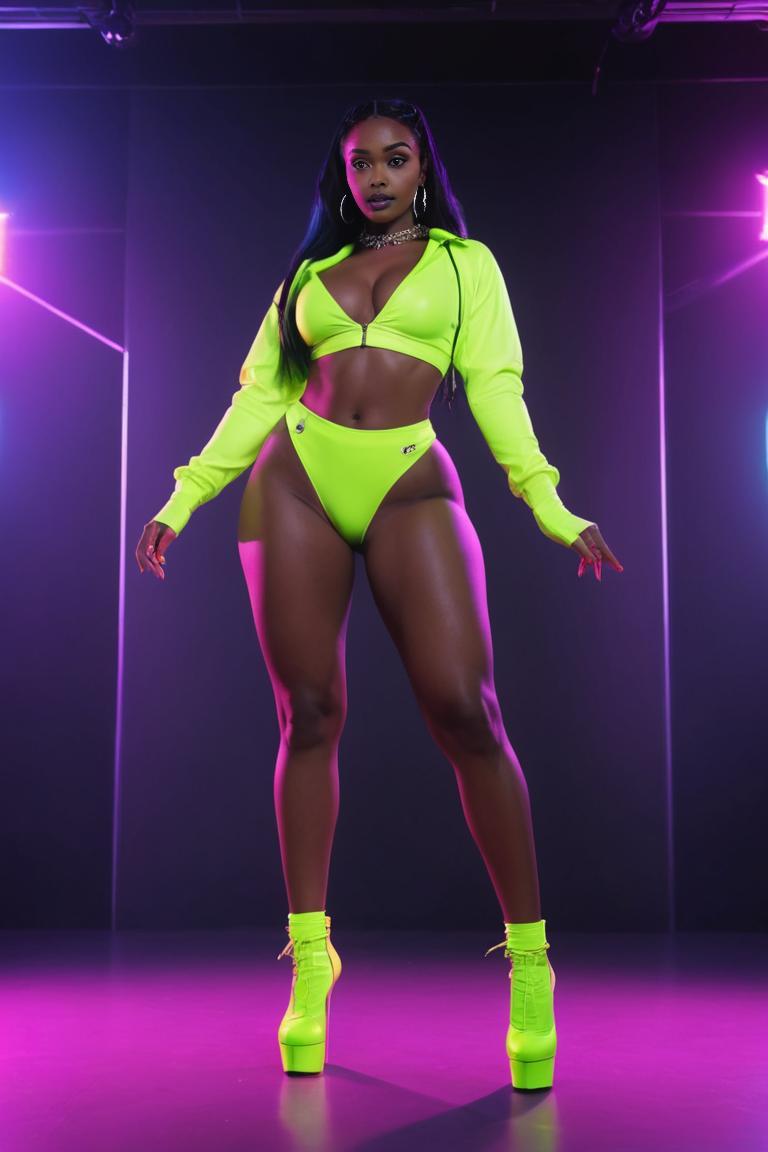 Photify AI prompt preview for Neon Go-go Dancer pack - 240 - 2025-04-26T20:57:18.937Z