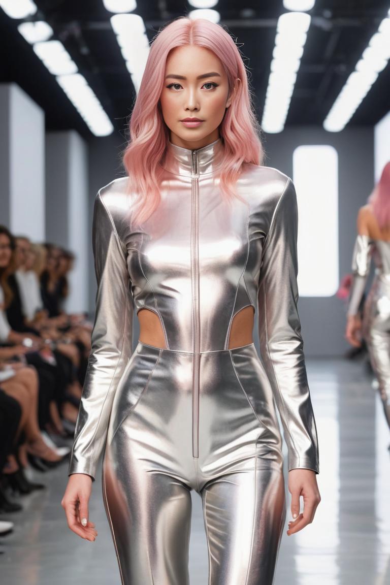 Photify AI prompt preview for Futuristic Runway pack - 240 - 2025-04-18T19:19:56.825Z
