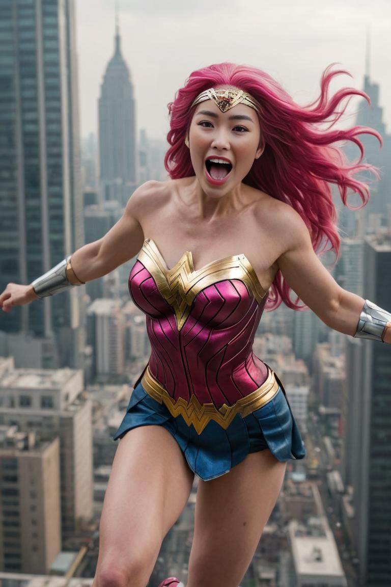 Photify AI prompt preview for Wonder Woman Confused pack - 240 - 2025-04-28T09:18:03.949Z