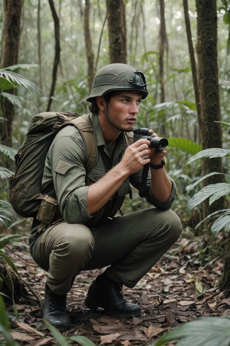 Photify AI prompt preview for Jungle Patrol pack - 240 - 2025-05-21T05:38:41.843Z