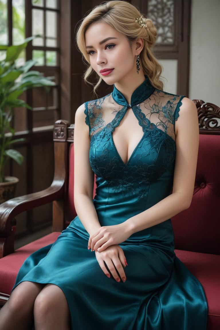 Photify AI prompt preview for Cheongsam Suit pack - 240 - 2025-05-09T05:20:49.198Z
